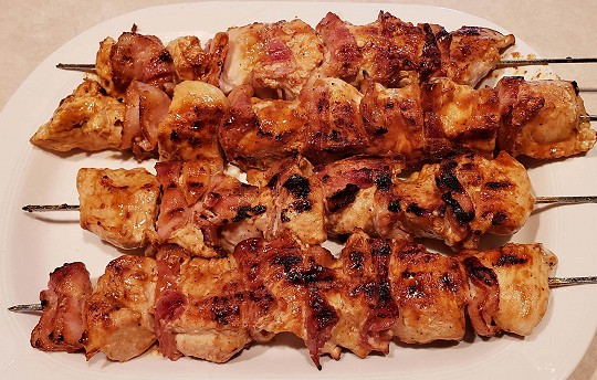 Recipe for Success: BBQ Whiskey Chicken Skewers